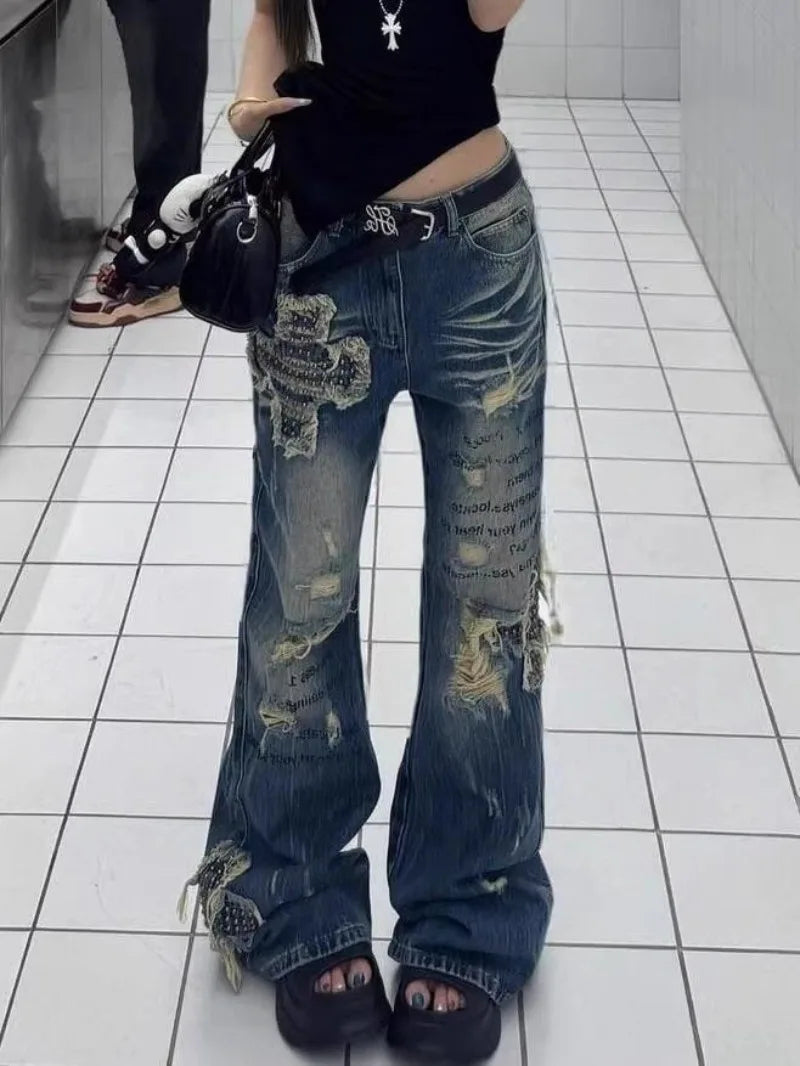 Vintage Distressed Jeans